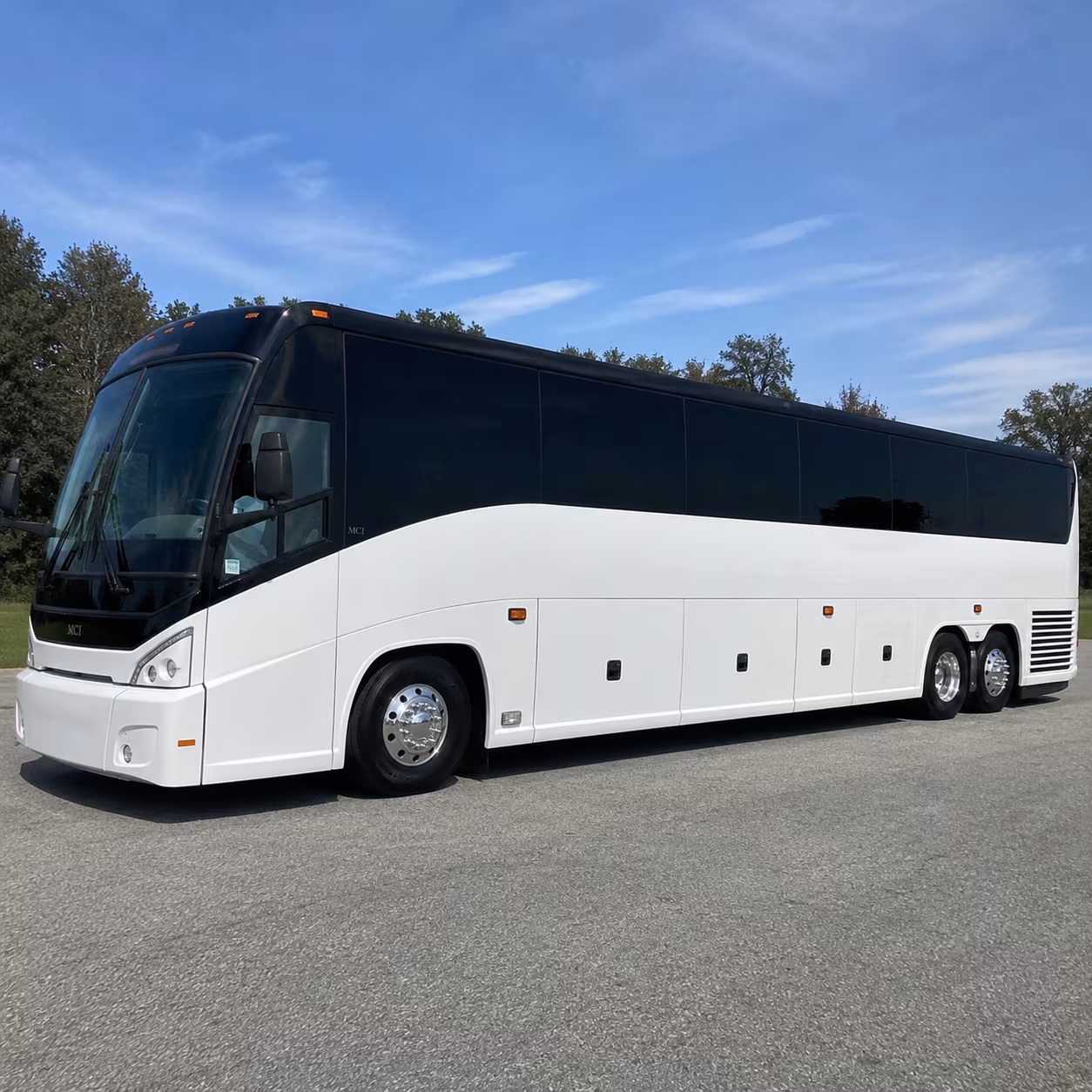 fullerton event transportation on a private charter bus