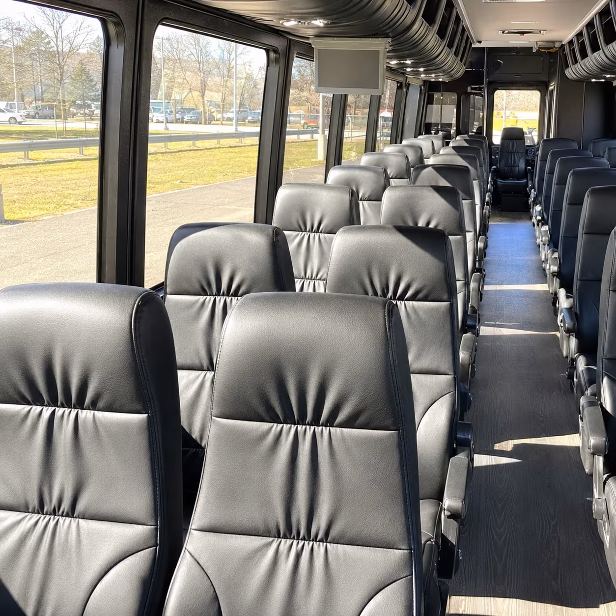 fullerton government military charter bus services