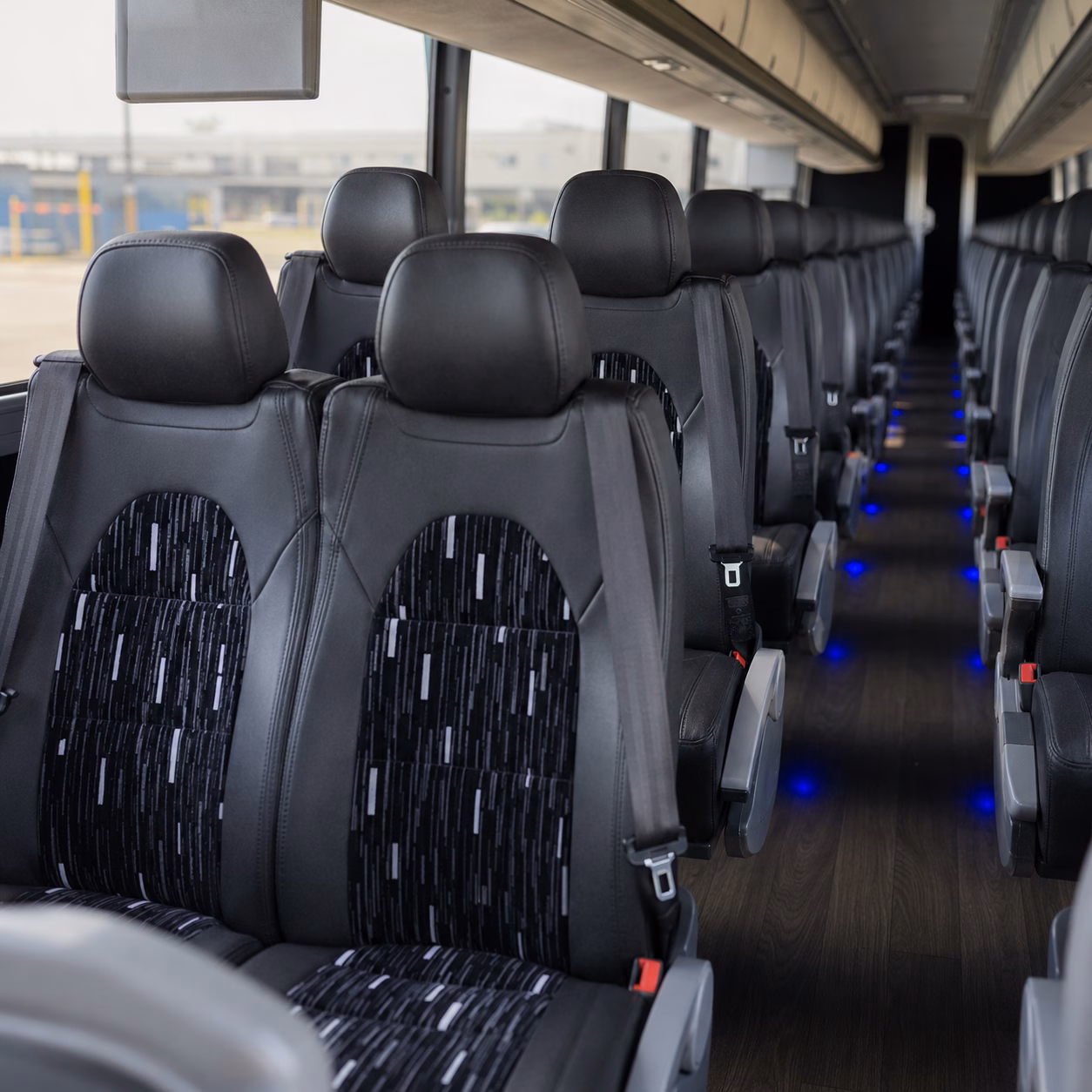 huntington beach wedding transportation onboard seating