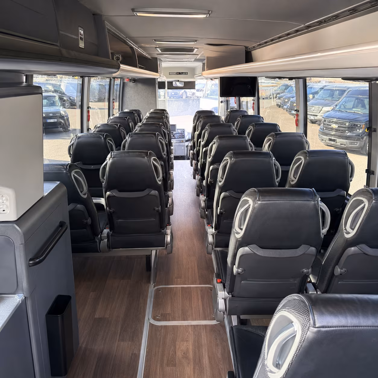 irvine spacious charter bus rentals for irvine wedding groups