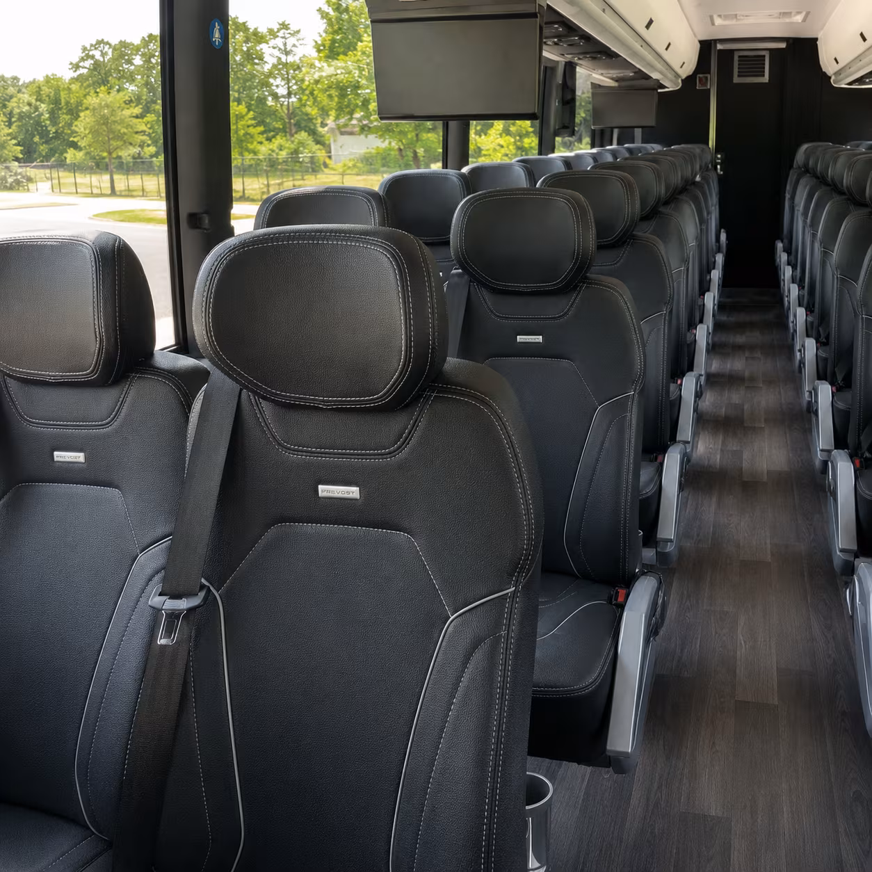 westminster charter bus interior gallery